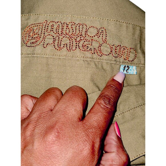 Mission Playground Camp Counselor Womens Size 12 Single pocketed stylish skirt - Picture 5 of 7